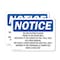 Signmission No Soliciting Please There Is No Door Bell OSHA Notice Sign, Plastic, 10in W x 7in L, 2PK OS-2PACK-NS-P-710-L-14836 - alternate 1